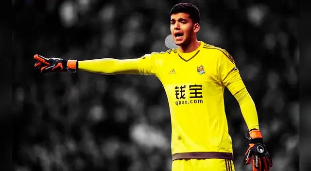 Gerónimo Rulli juega en la Real Sociedad desde 2014 tras llegar procedente de Estudiantes de La Plata.