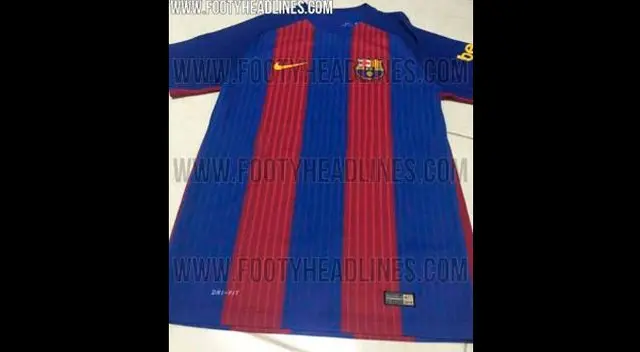 Así es la nueva camiseta del Barcelona para la temporada 2016-17