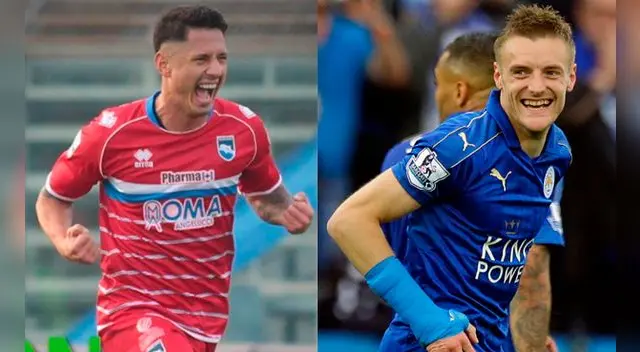 Gianluca Lapadula y Jamie Vardy anotaron 26 y 24 goles en sus ligas, respectivamente. Gianluca Lapadula y Jamie Vardy anotaron 26 y 24 goles en sus ligas, respectivamente.