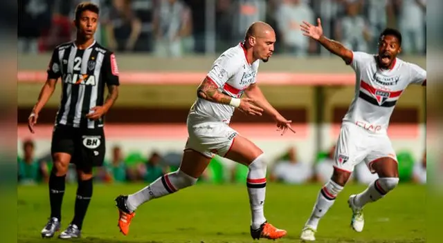 Sao Paulo avanzó a semifinales de Copa Libertadores pese a caer 2-1 ante Atlético Mineiro Sao Paulo avanzó a semifinales de Copa Libertadores pese a caer 2-1 ante Atlético Mineiro