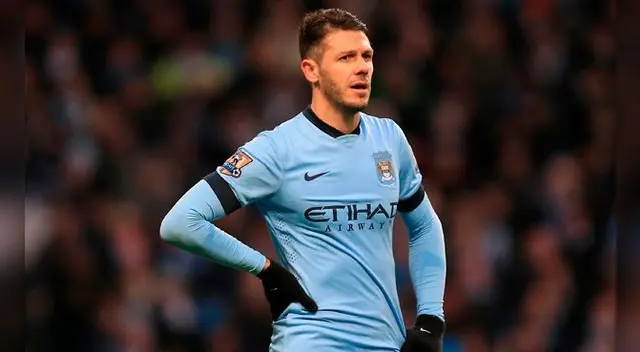 Martín Demichelis está en la lista de negra de jugadores que dejarán el Manchester City. 