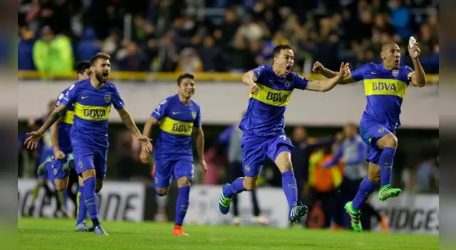 Díaz, Jara, Palacios y Peruzzi explotan de emoción tras la clasificación de Boca.