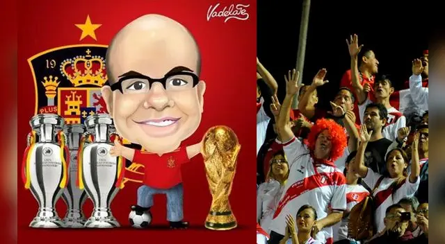 Selección Peruana: 'Mister Chip' troleó a hincha de la 'Bicolor' por criticar a 'sele' de España. Selección Peruana: 'Mister Chip' troleó a hincha de la 'Bicolor' por criticar a 'sele' de España.