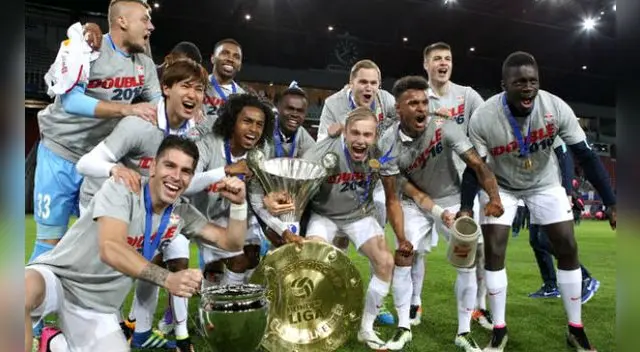 Red Bull Salzburg venció 5-0 al Admira y se coronó campeón de la Copa de Austria.
