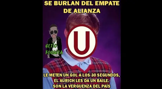 Universitario: los mejores memes de su derrota ante Juan Aurich Universitario: los mejores memes de su derrota ante Juan Aurich
