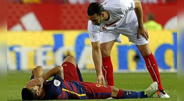 Barcelona vs. Sevilla: Luis Suárez se lesionó y podría perderse la Copa América Barcelona vs. Sevilla: Luis Suárez se lesionó y podría perderse la Copa América