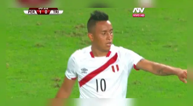 Perú vs. Trinidad y Tobago: Christian Cueva que lo deja fino para la Copa América Centenari
