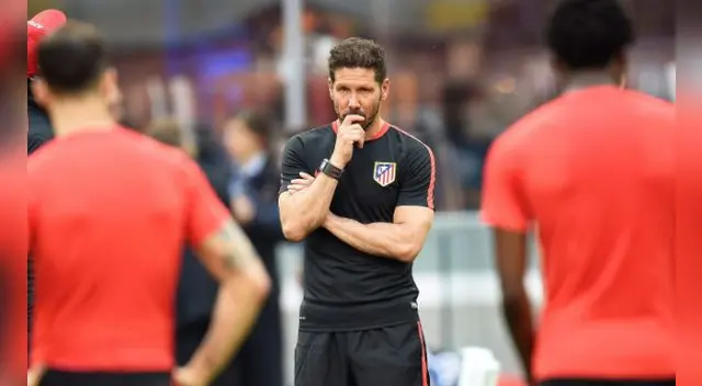 Diego Simeone alerta presencia de espías en sus entrenamientos Diego Simeone alerta presencia de espías en sus entrenamientos