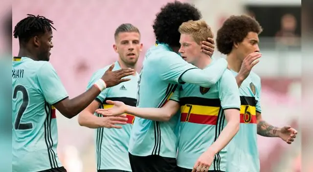 Con goles de De Bruyne, Bélgica venció 2-1 a Suiza en amistoso previo a la Eurocopa 2016 Con goles de De Bruyne, Bélgica venció 2-1 a Suiza en amistoso previo a la Eurocopa 2016