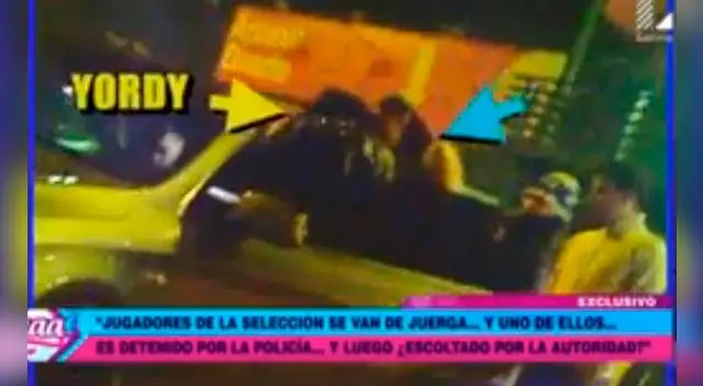 Yordy Reyna, captado diciéndole lisuras a unas mujeres. Yordy Reyna, captado diciéndole lisuras a unas mujeres.
