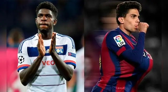 Samuel Umtiti llega al Barcelona, Marc Bartra sale con destino al Dortmund. Samuel Umtiti llega al Barcelona, Marc Bartra sale con destino al Dortmund.