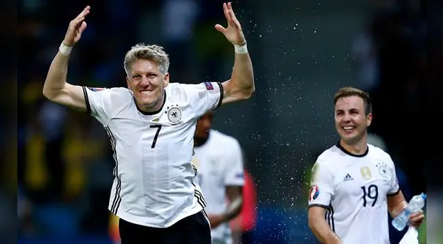 Alemania vs. Ucrania: Schweinsteiger entró y al minuto anotó Alemania vs. Ucrania: Schweinsteiger entró y al minuto anotó