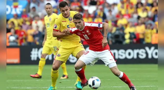 Suiza vs. Rumania: Hoban va a la marca de Xhaka Suiza vs. Rumania: Hoban va a la marca de Xhaka