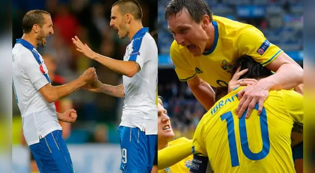 Italia vs. Suecia EN VIVO ONLINE: ‘Azzurri’ y ‘Diablos Rojos’ en vibrante choque de Eurocopa 2016