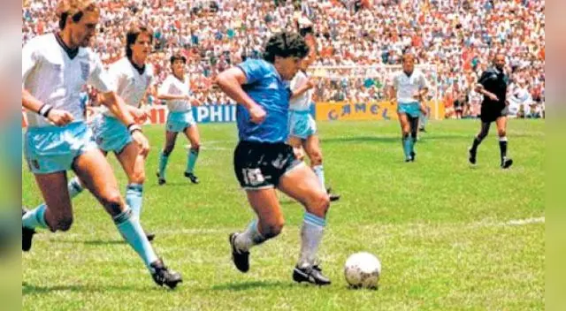 El Barrilete Cósmico, la anotación que pasó a la historia e hizo leyenda a Diego Armando Maradona en México ‘86