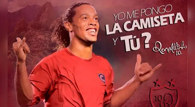 Ronaldinho jugará un partido imperdible con Cienciano ante Sporting Cristal. Ronaldinho jugará un partido imperdible con Cienciano ante Sporting Cristal.