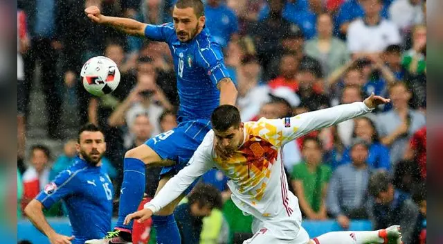 Control abosluto de Italia. Temporizan el juego y España no reacciona. Control abosluto de Italia. Temporizan el juego y España no reacciona.