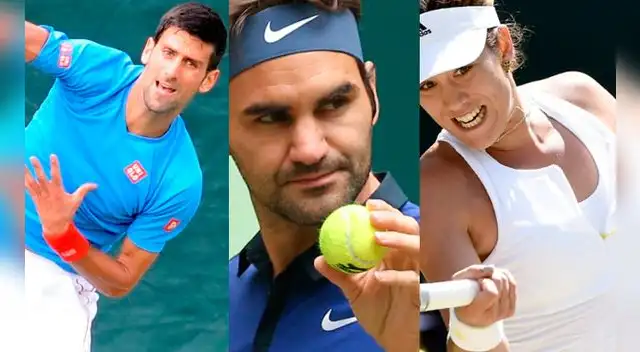 Djokovic, Federer y Muguruza aparecen en el DÍA 1 del Grand Slam