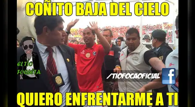 Ronaldinho: los mejores memes tras amistoso Cienciano-Sporting Cristal Ronaldinho: los mejores memes tras amistoso Cienciano-Sporting Cristal