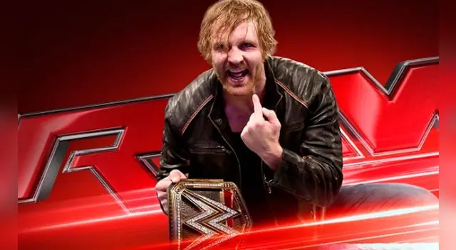 Dean Ambrose se ‘pavonea’ con título mundial pesado  Dean Ambrose se ‘pavonea’ con título mundial pesado