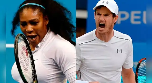Serena Williams y Andy Murray, las figuras del DÍA 2 del Grand Slam Serena Williams y Andy Murray, las figuras del DÍA 2 del Grand Slam