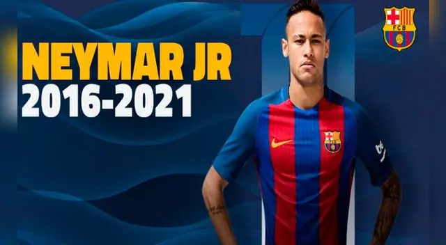 Neymar y su oficialización como jugador azulgrana hasta el 2021 Neymar y su oficialización como jugador azulgrana hasta el 2021