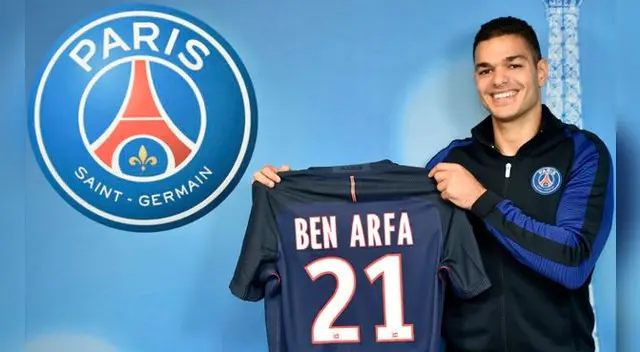 El contrato de Ben Arfa con el PSG es por dos temporadas. 