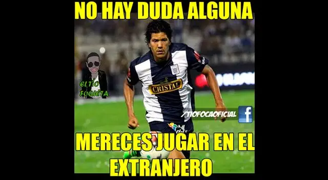 Los memes tras la victoria del equipo de Roberto Mosquera Los memes tras la victoria del equipo de Roberto Mosquera