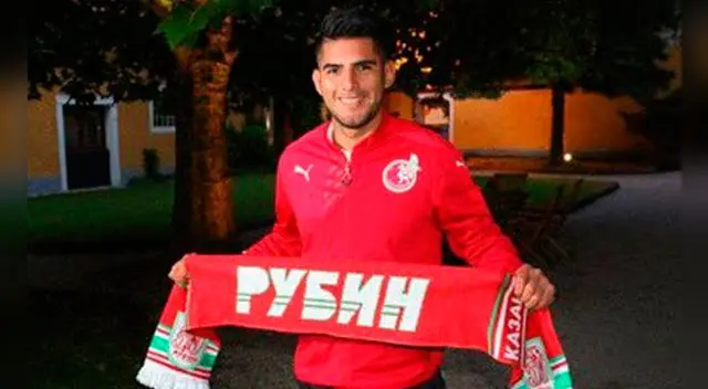 Carlos Zambrano: “Estoy muy feliz, el Rubin Kazan es un gran reto para mi” 