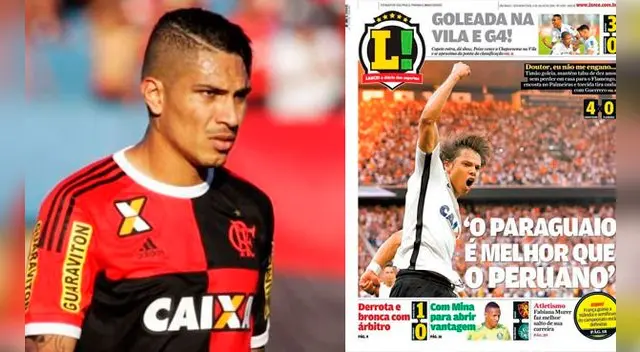 Paolo Guerrero no pudo contra su ex Corinthians.