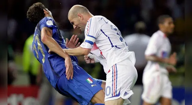 'Zizou' y la vez que le propinó un cabezazo a Materazzi