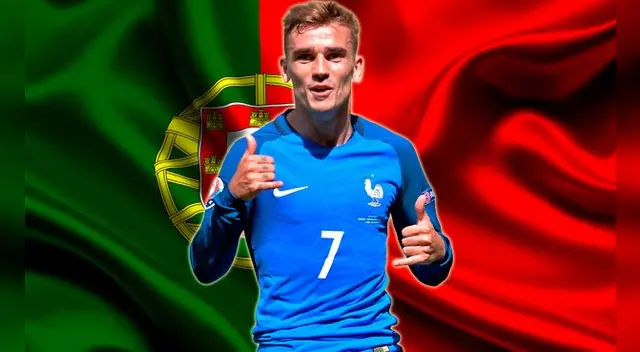 Antoine Griezmann enfrentará otra vez en una final a Cristiano Ronaldo tras la de la Champions.