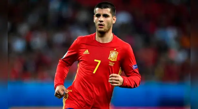 Álvaro Morata durante el España-Turquía por la Eurocopa 2016. Álvaro Morata durante el España-Turquía por la Eurocopa 2016.