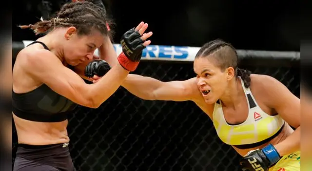 Amanda Nunes es la nueva campeona de peso gallo tras derrotar a Miesha Tate Amanda Nunes es la nueva campeona de peso gallo tras derrotar a Miesha Tate