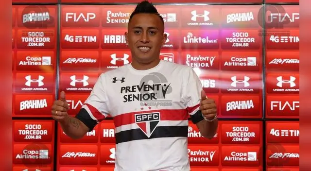 Christian Cueva acaba de recibir esta genial noticia de Sao Paulo. Christian Cueva acaba de recibir esta genial noticia de Sao Paulo.