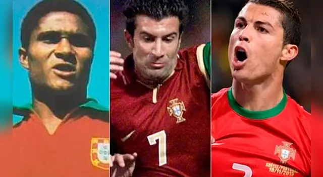 Cristiano Ronaldo hizo historia al campeonar y superar a Luis Figo y Eusebio