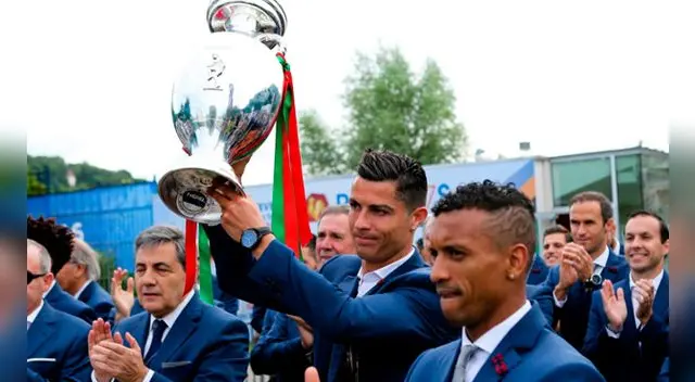 Cristiano Ronaldo y la selección de Portugal llegó a Lisboa y desató la algarabía entre los hinchas