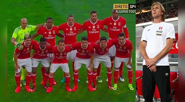 André Carrilo fue titular en nuevo amistoso de Benfica.