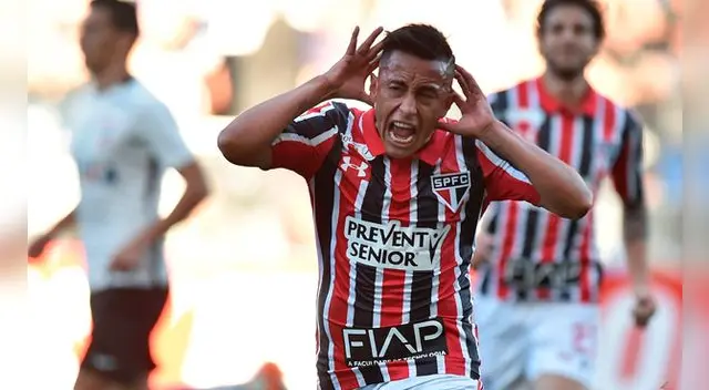 Christian Cueva es titular indiscutible en el Sao Paulo. Christian Cueva es titular indiscutible en el Sao Paulo.