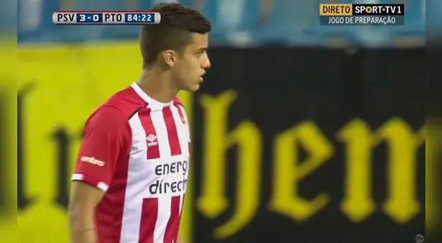 Beto da Silva en su debut en el PSV Eindhoven. Beto da Silva en su debut en el PSV Eindhoven.