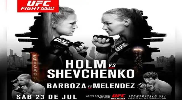 Valentina Shevchenko vs. Holly Hölm, pelea central en UFC Fight Night on Fox 20 Valentina Shevchenko vs. Holly Hölm, pelea central en UFC Fight Night on Fox 20