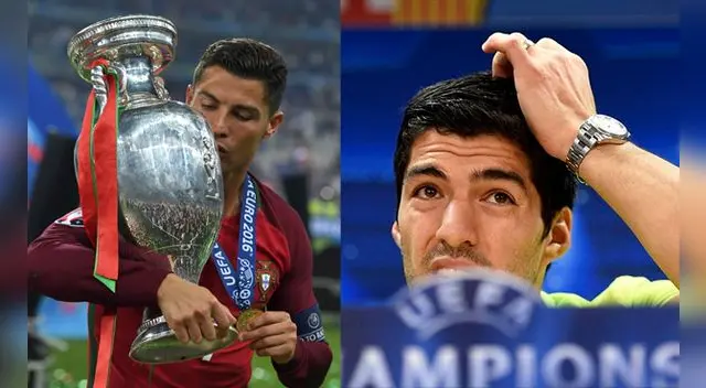 Cristiano ganó la Euro y la Champions, pero Luis Suárez cree que el Balón de Oro debe ser para Lionel Messi