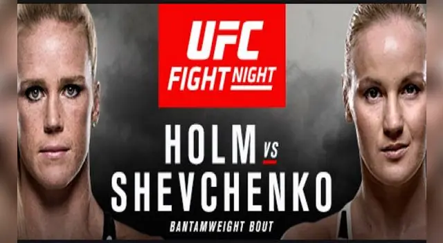 Valentina Shevchenko vs. Holly Holm VER EN VIVO ONLINE