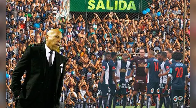 Roberto Mosquera, jugadores e hinchas se reunieron  ante la crisis