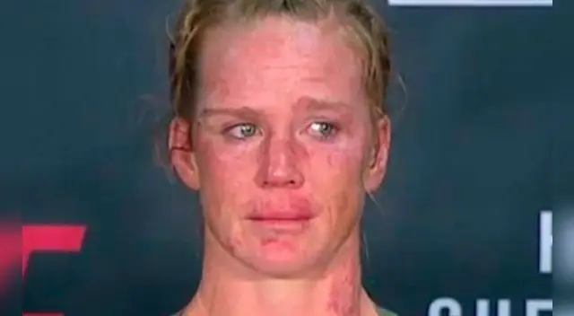 Valentina Shevchenko le dejó así la cara a Holly Holm
