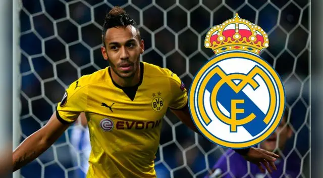 Pierre Emerick Aubameyang admite que solo club ‘merengue’’ lo puede sacar del Borussia Dortmund Pierre Emerick Aubameyang admite que solo club ‘merengue’’ lo puede sacar del Borussia Dortmund