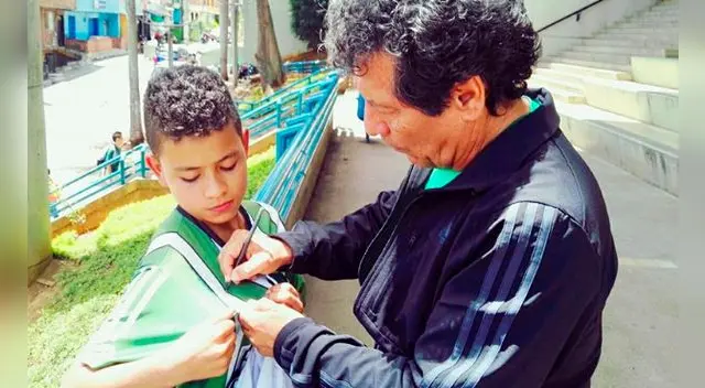 Cueto ya está en tierras colochas para presenciar el partido de Atlético Nacional