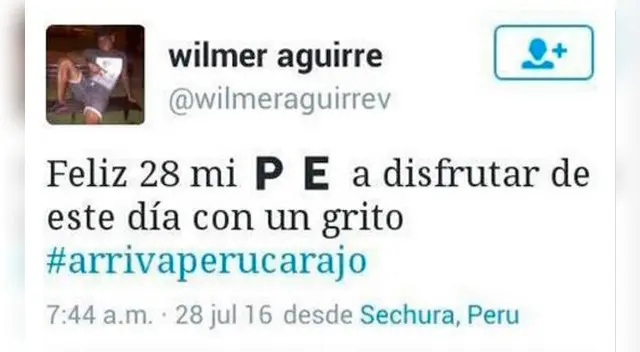 El blooper de Wilmer Aguirre en su primer mensaje por Fiestas Patrias.