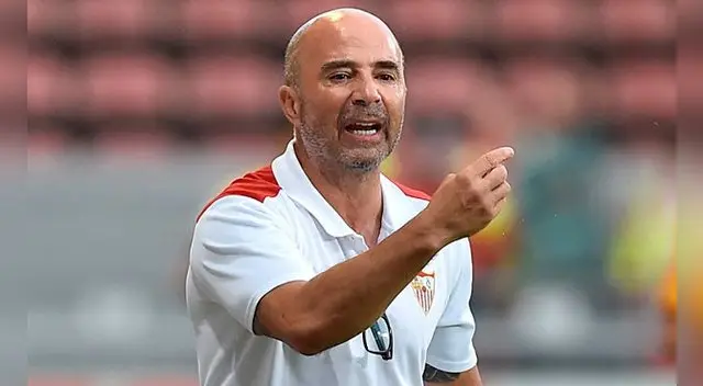 Jorge Sampaoli da una indicación durante el amistoso Sevilla-Mainz. Jorge Sampaoli da una indicación durante el amistoso Sevilla-Mainz.