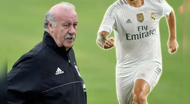 Vicente del Bosque consideró a Marco Asensio como el "mayor talento español"